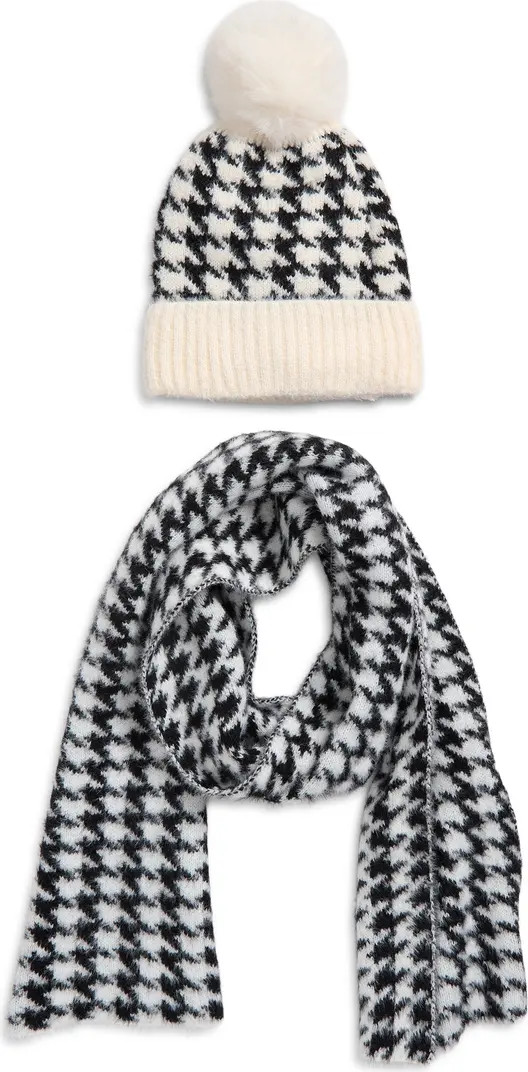 Tasha Pompom Beanie & Scarf Set | Nordstrom | Nordstrom