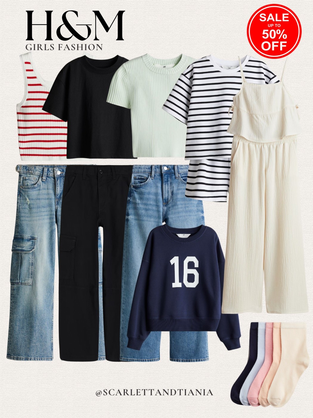 Cute H&M girls clothes for Scarlett!! Up to 50% off right now 

Girls fashion // H&M // casual fashion for girls // sales // deals // on sale 

#LTKSaleAlert #LTKKids #LTKStyleTip