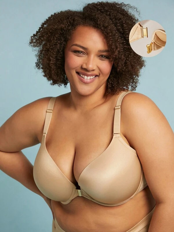 Luvlette chiusura frontale Maglietta Reggiseno | SHEIN