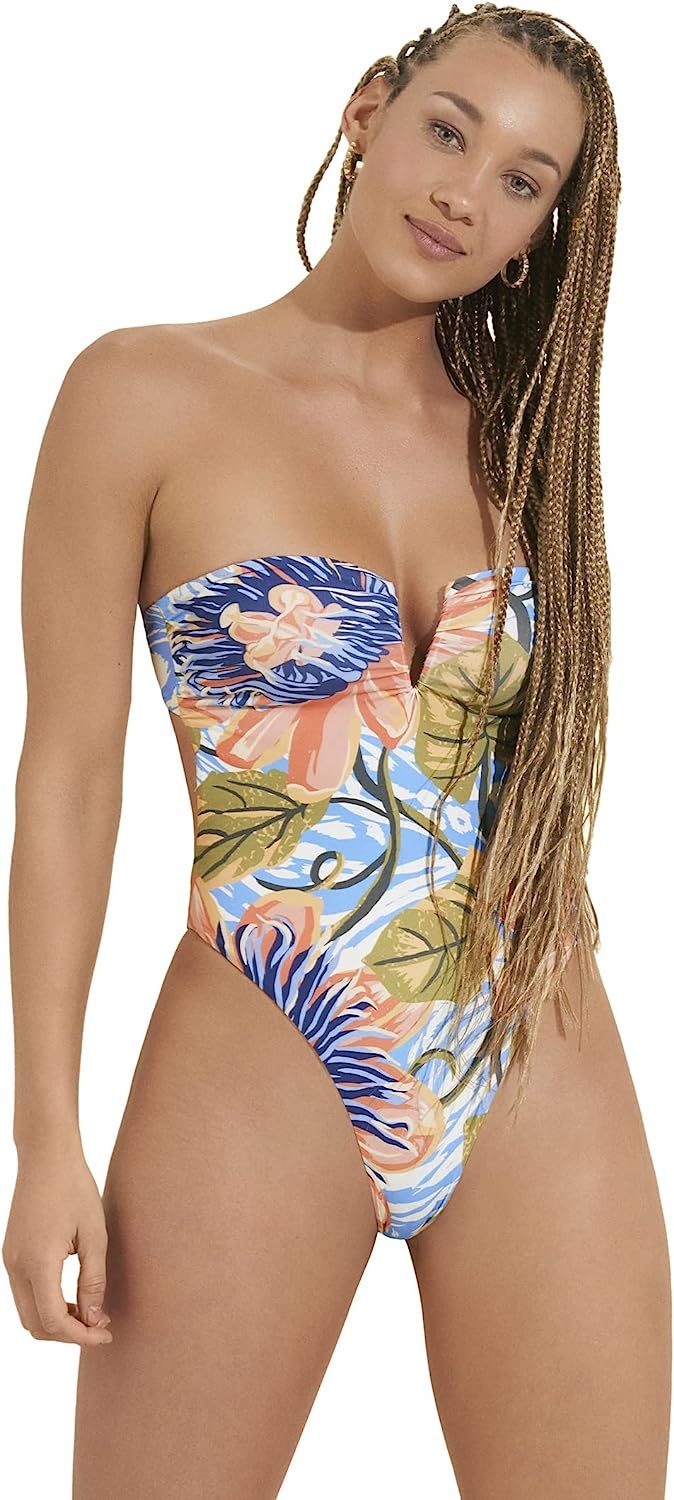 Maaji Women's Standard Bandeu One Piece with Detachable Straps Without Soft Cups | Amazon (US)