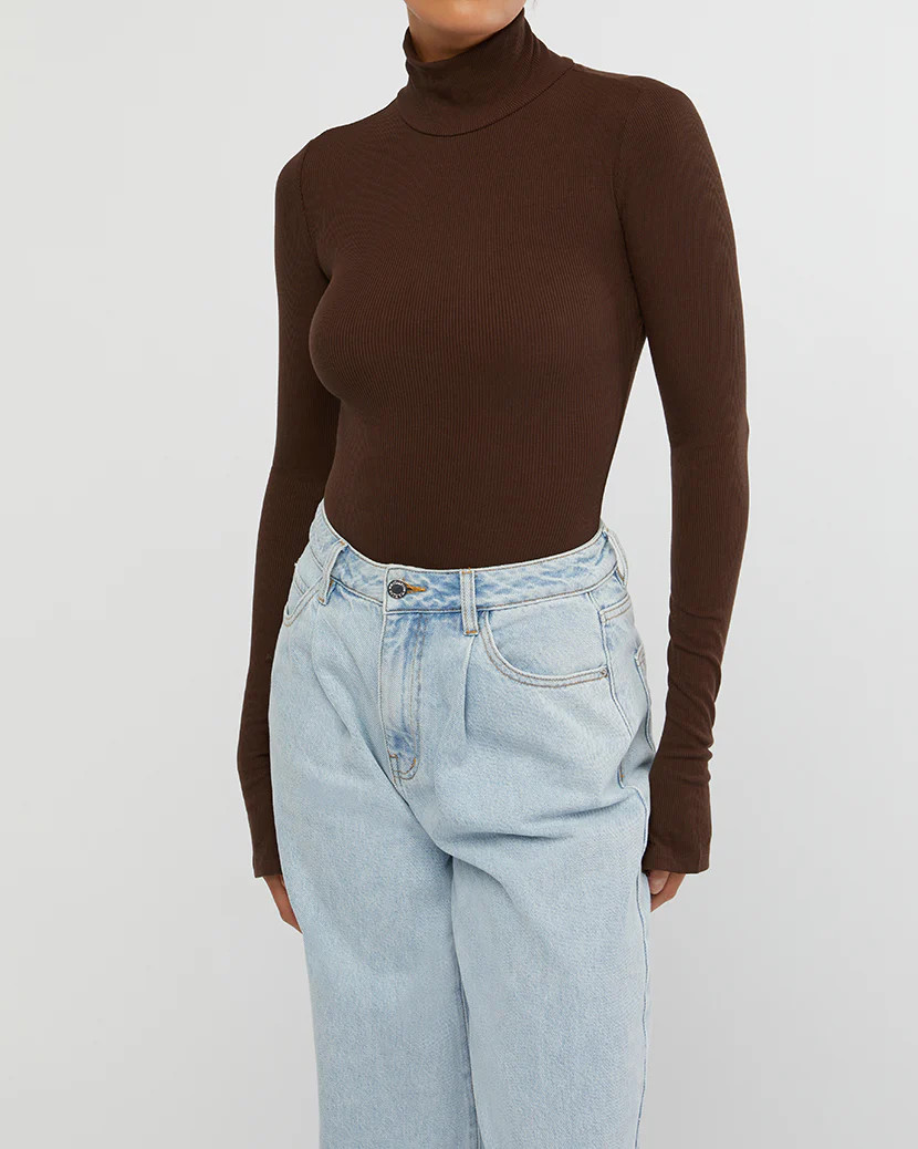 Turtle Neck Bodysuit | We Wore What