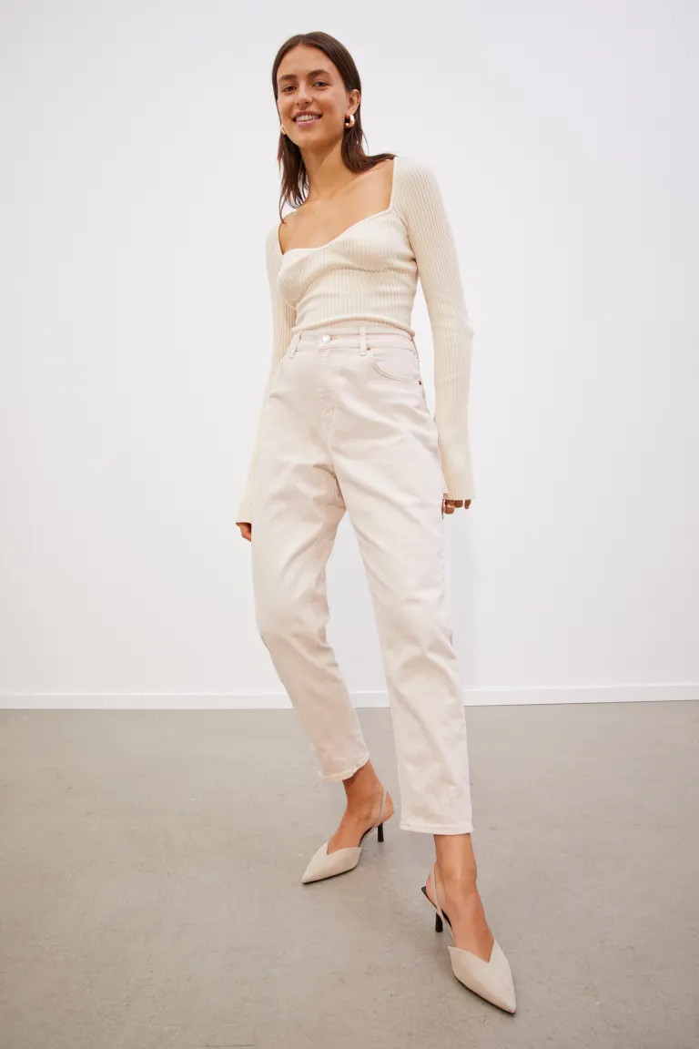 Slim Mom High Ankle Jeans | H&M (US + CA)