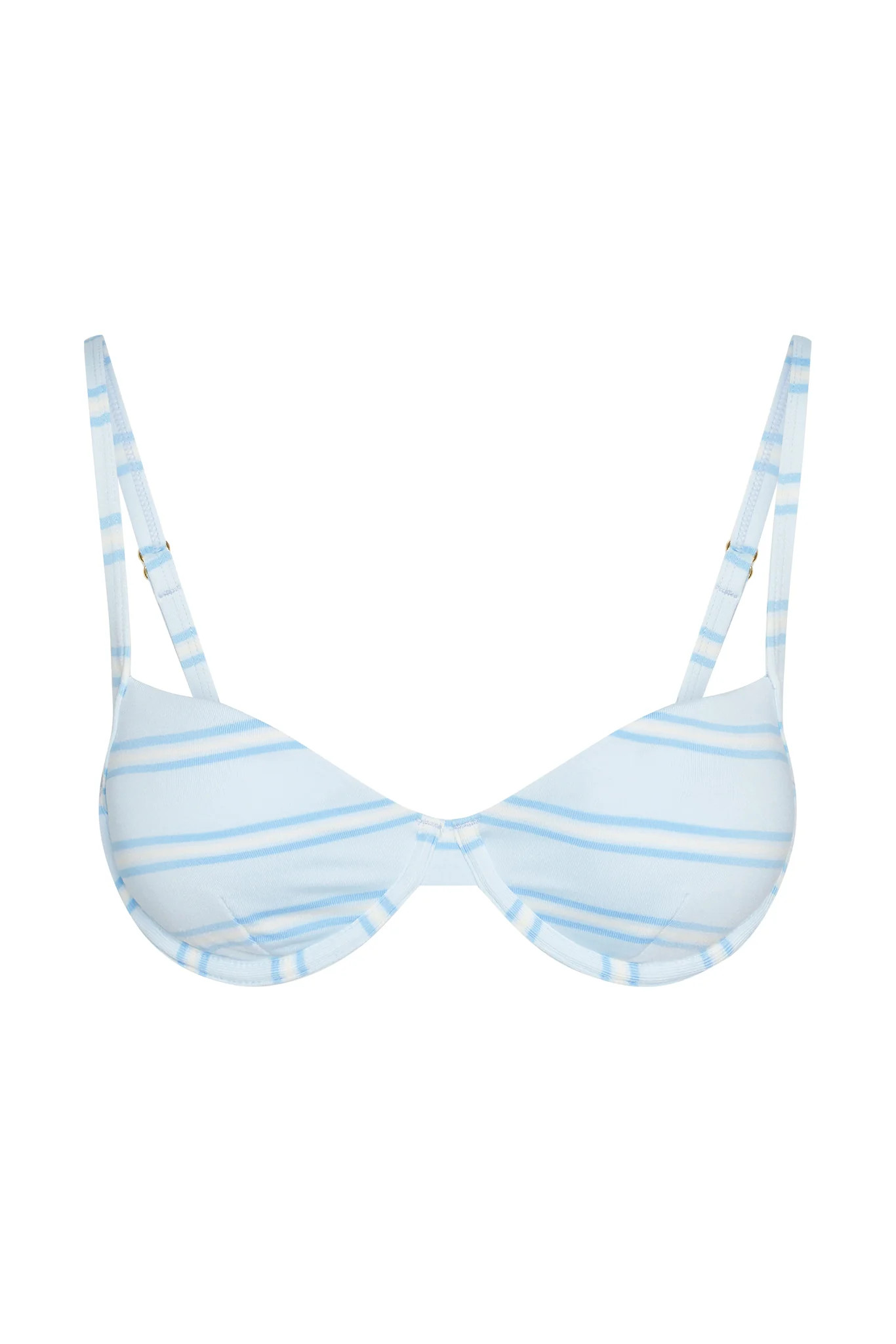 Capri Top - Ice Stripe | Monday Swimwear