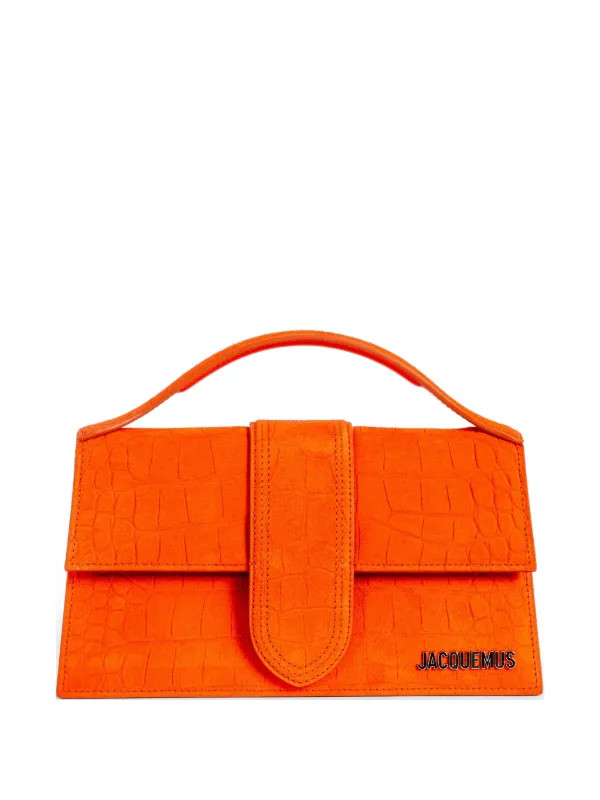 crocodile-effect top-handle bag | Farfetch Global