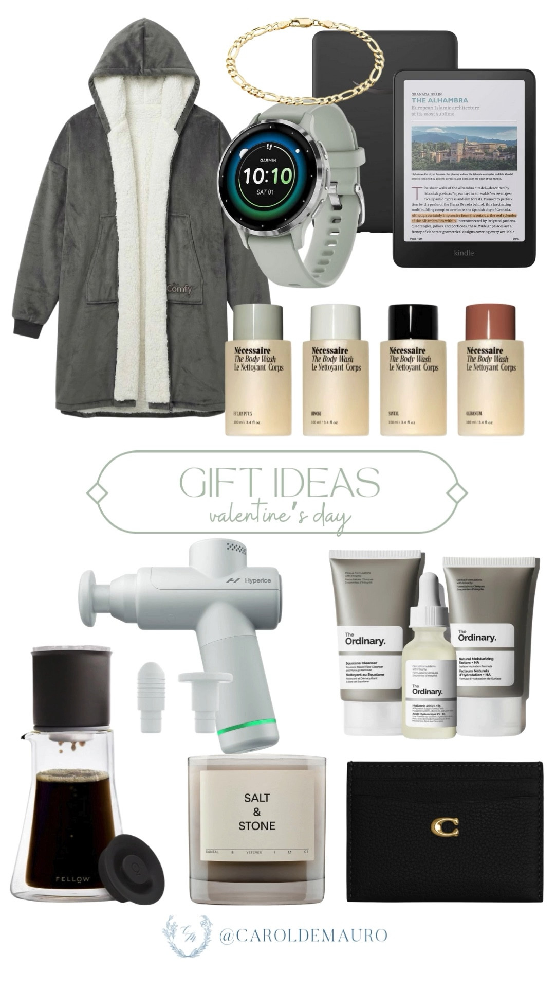 Treat your favorite person to the ultimate cozy day with these thoughtful Valentine’s gift ideas! You can’t go wrong with a mix of everyday luxury, from soothing skincare to the perfect tech for winding down.

gift guide, vday gifts, cozy vibes, pamper essentials, electronic gadgets, skincare products, coffee lover, coach wallet

#LTKU #LTKSeasonal #LTKBeauty