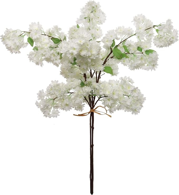 Larskilk Fake Plants Cherry Blossom Decor - Cherry Blossom Branches for Home Decor - Artificial P... | Amazon (US)
