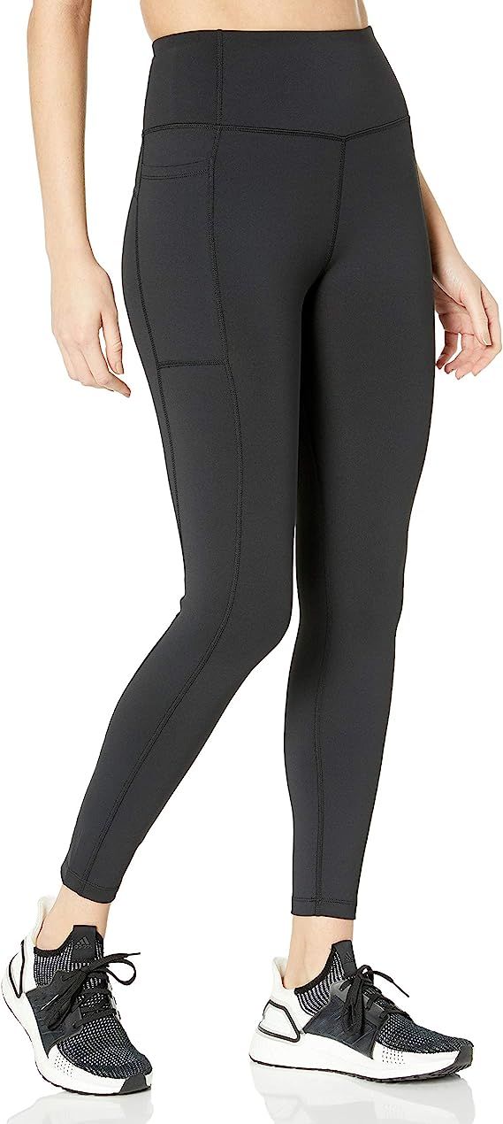 Amazon Brand - Core 10 Women's High Waist Workout Legging with Pockets - 26" Inseam | Amazon (US)