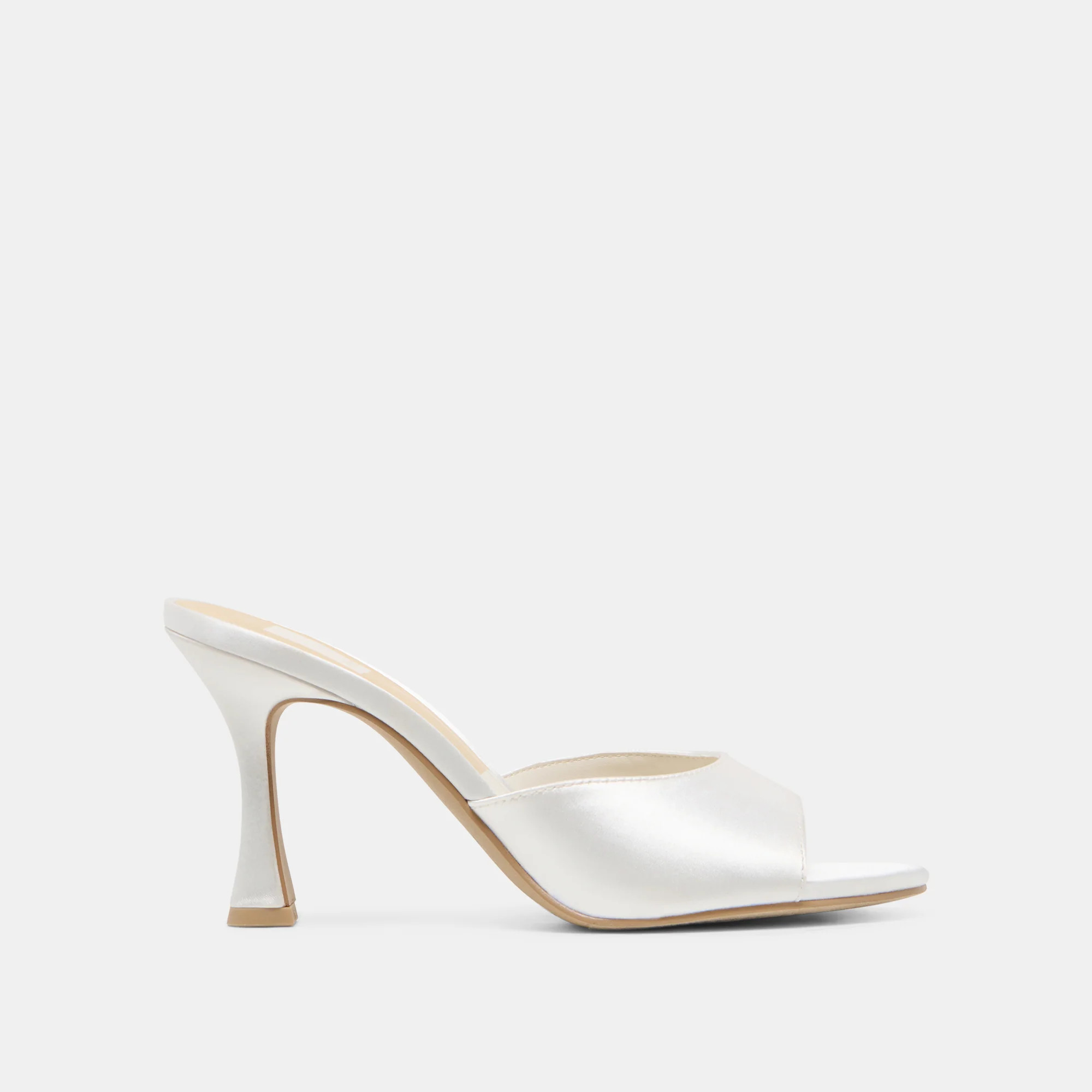 Rosha True White Satin Heels | Dolce Vita | DolceVita.com