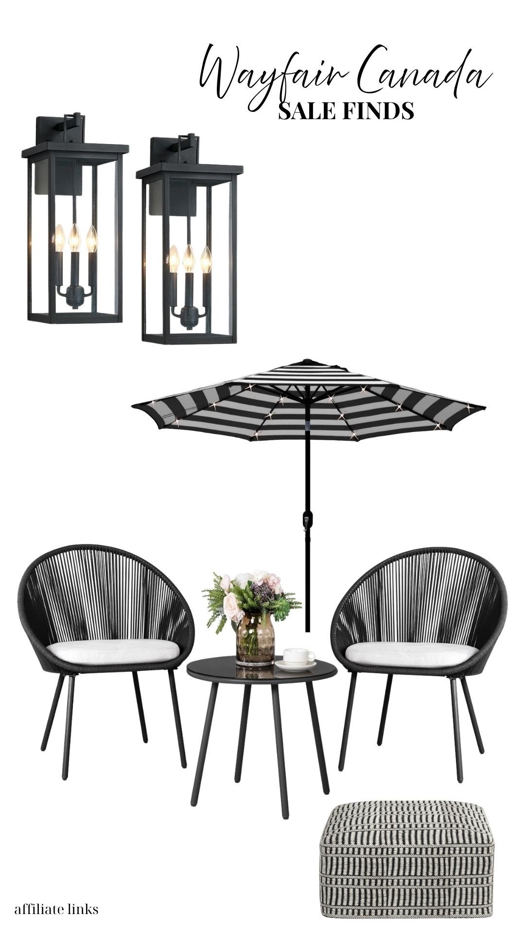 Wayfair sale finds 🖤

#LTKsummer #LTKcanada #LTKhome