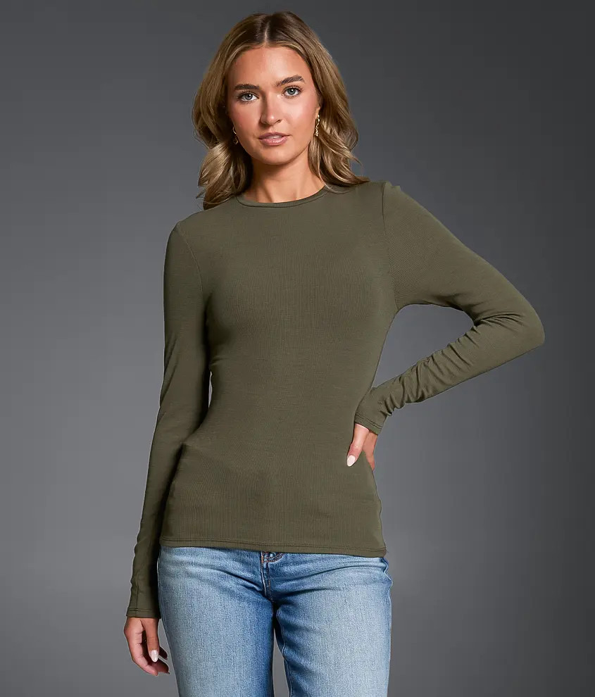 Zoey Ribbed Top | Buckle