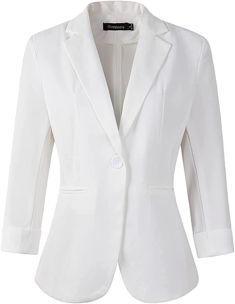 White Blazer, White Blazer Outfit  | Amazon (US)