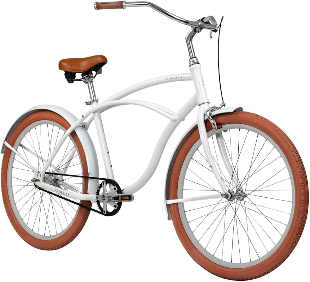 Coast Beach Cruiser Bike, Ultralight Aluminum Frame Step-Over Bike, 3-Speed Bicycle with Rust-Pro... | Amazon (US)