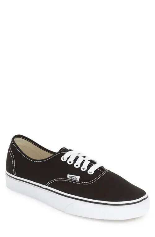 Vans Authentic Sneaker in Black at Nordstrom, Size 13 Women's | Nordstrom