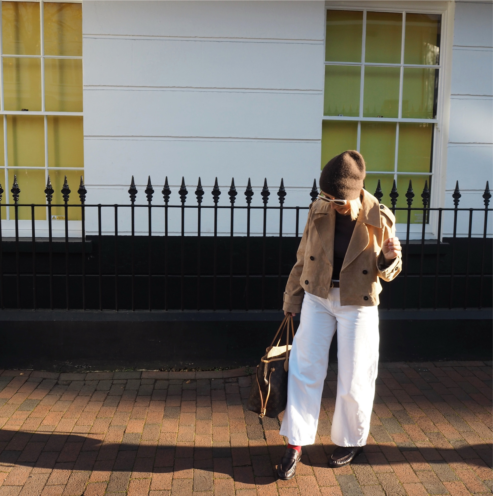 I am a complete loafer convert! Red socks for a pop of colour

#LTKshoes #LTKuk #LTKautumn