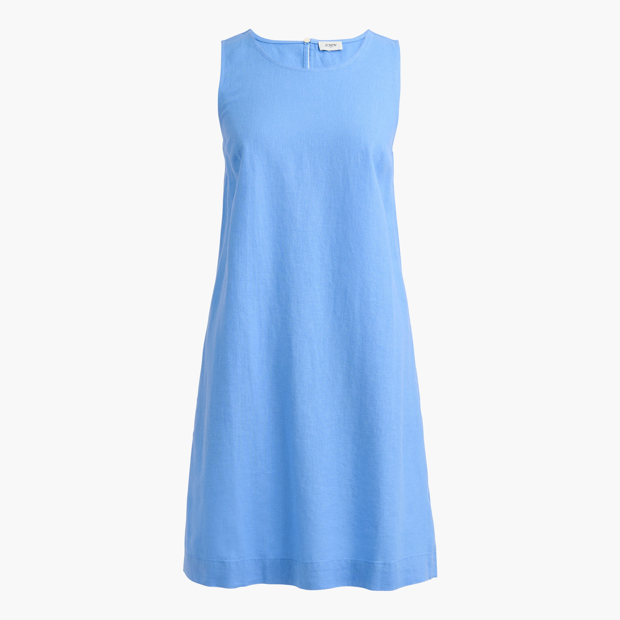 Petite linen-blend sleeveless mini dress | J.Crew Factory