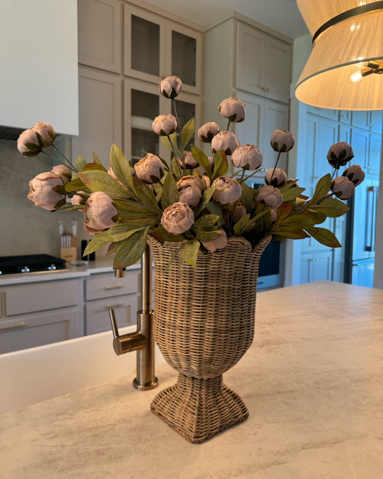 Viral Peony Stems by Ashland! These are the tan color, also available in white. They sell out super quick so I’m not able to add tan color link at the moment. White is in stock! #peony #springstems #fauxflowers #florals #vase

#LTKHome