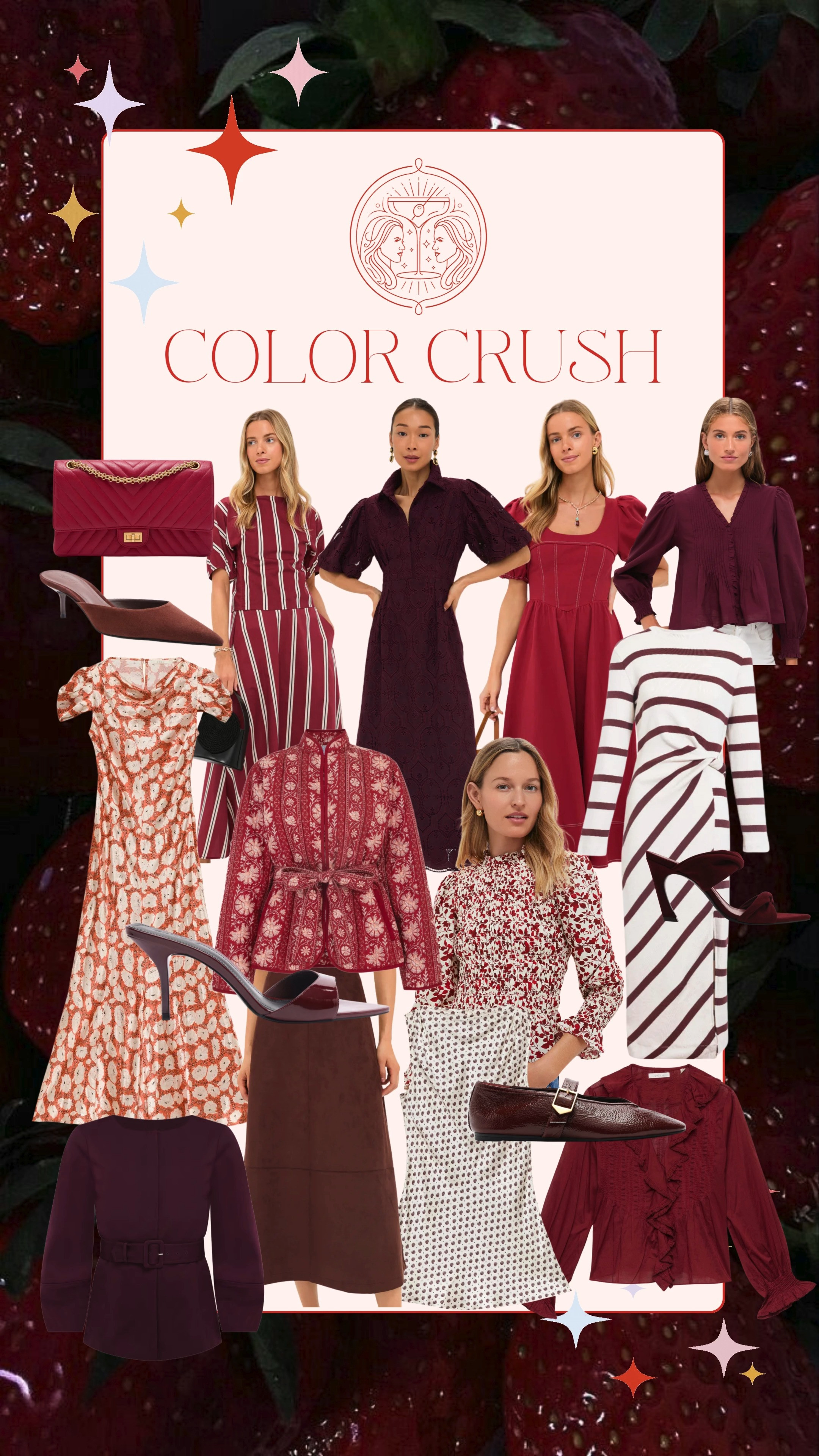 Color crush: Crimson perfect for fall!  

 #LTKSeasonal #LTKStyleTip
