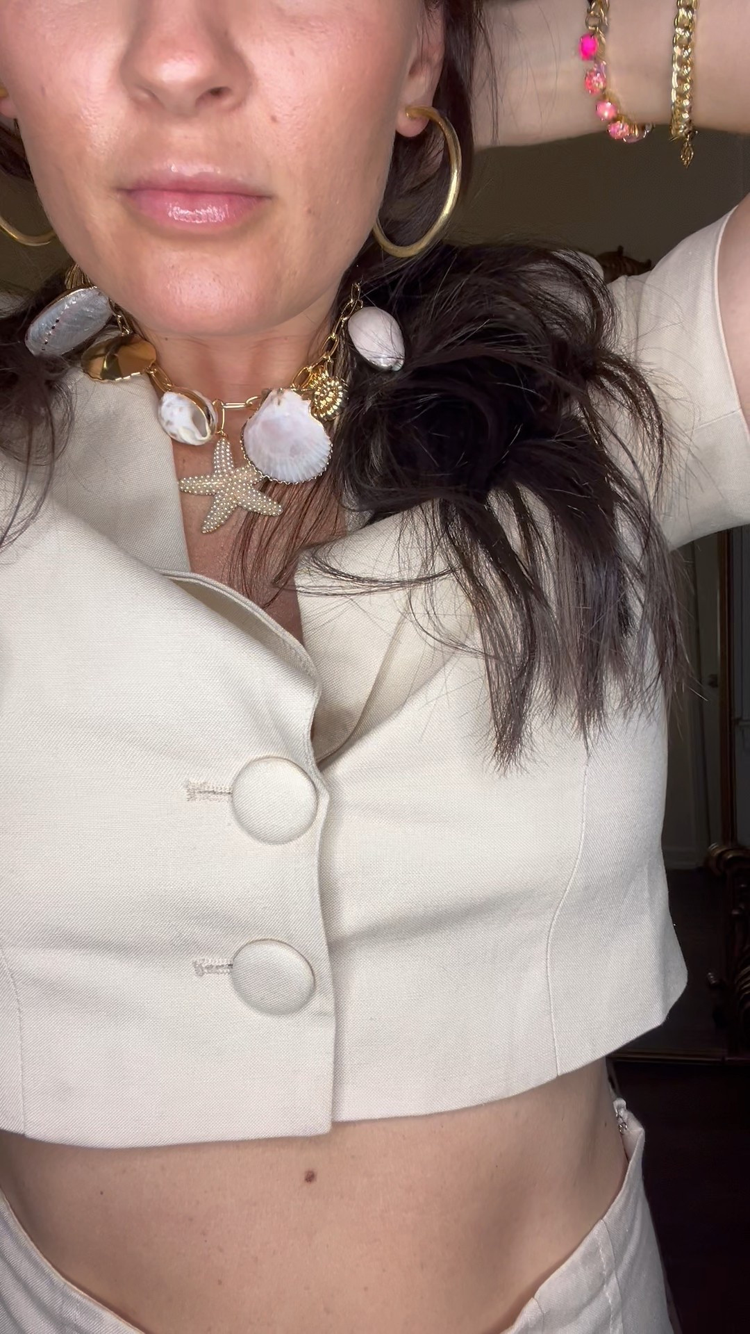 Loving the chunky charm necklace trends!! 

#LTKStyleTip #LTKSummerEdit #LTKSeasonal