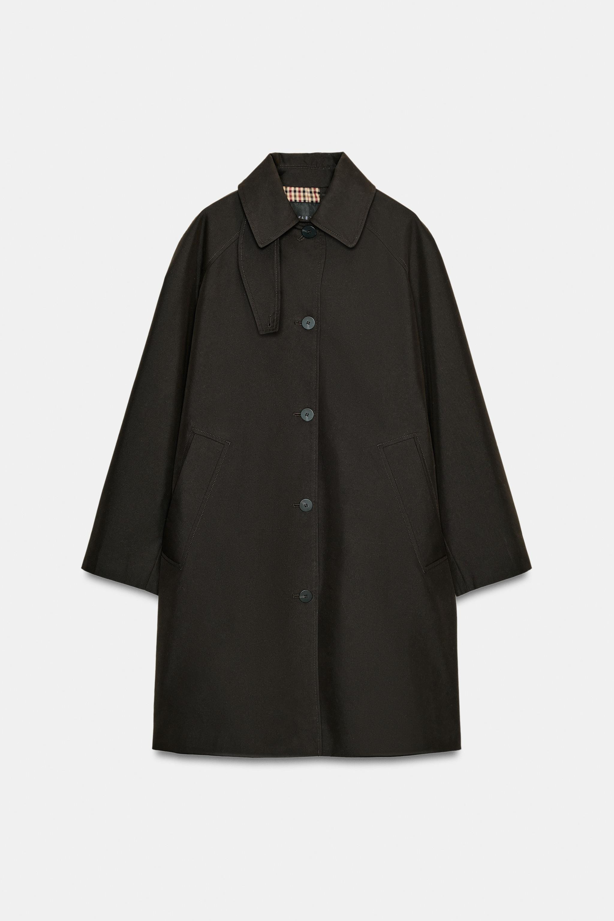 OVERSIZED ZW COLLECTION TRENCH COAT | Zara US