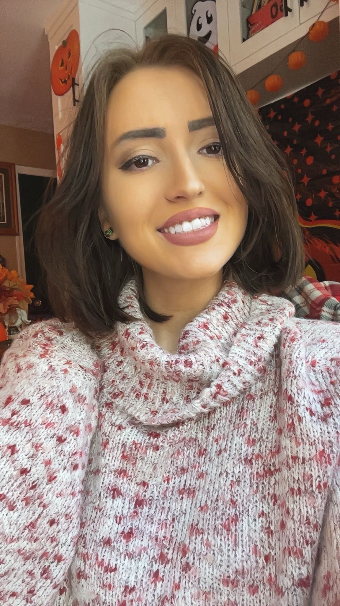 The coziest sweater for fall and winter. I love this sweater. It’s so comfortable and so very soft. It’s not super heavy and yet it keeps you warm!😊

#LTKSeasonal #LTKFallSale #LTKHalloween