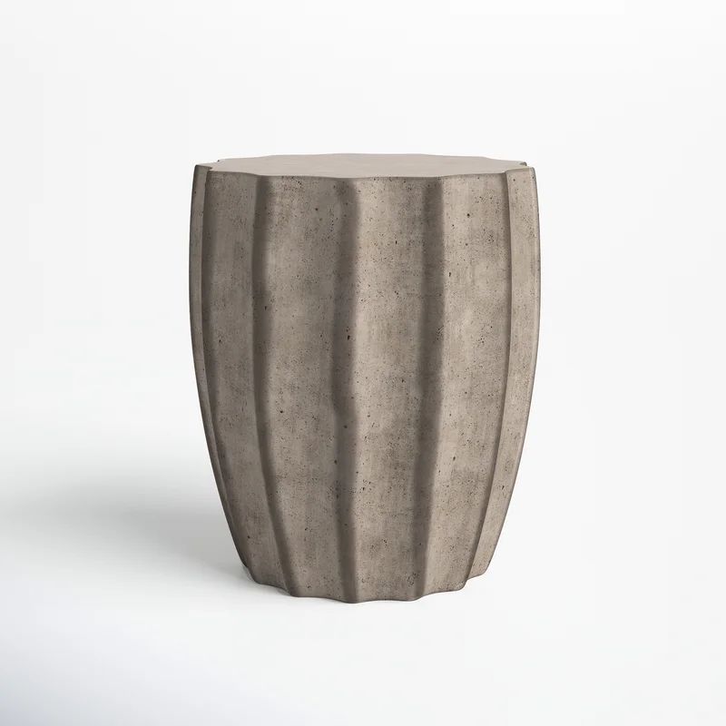 Concrete Abstract End Table | Wayfair North America
