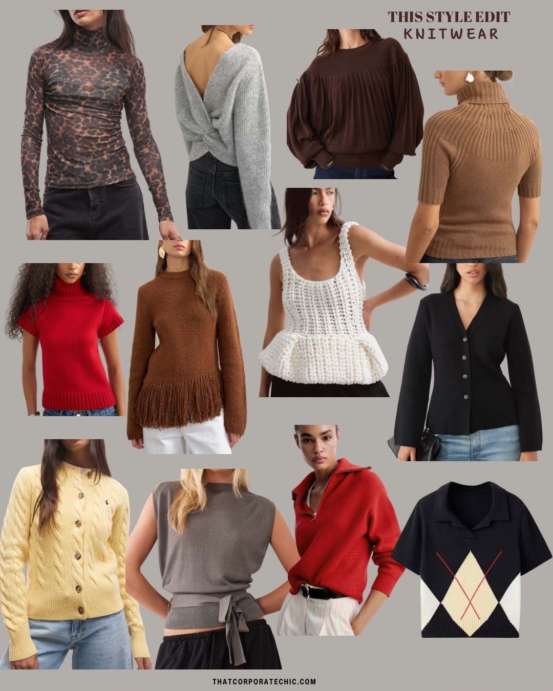 Autumn knits - currently loving, perfect for the office and beyond 

Statement knit top
Red knit top
Peplum knit top
Sheer top
Roll neck top

#LTKautumn #LTKstyletip #LTKworkwear
