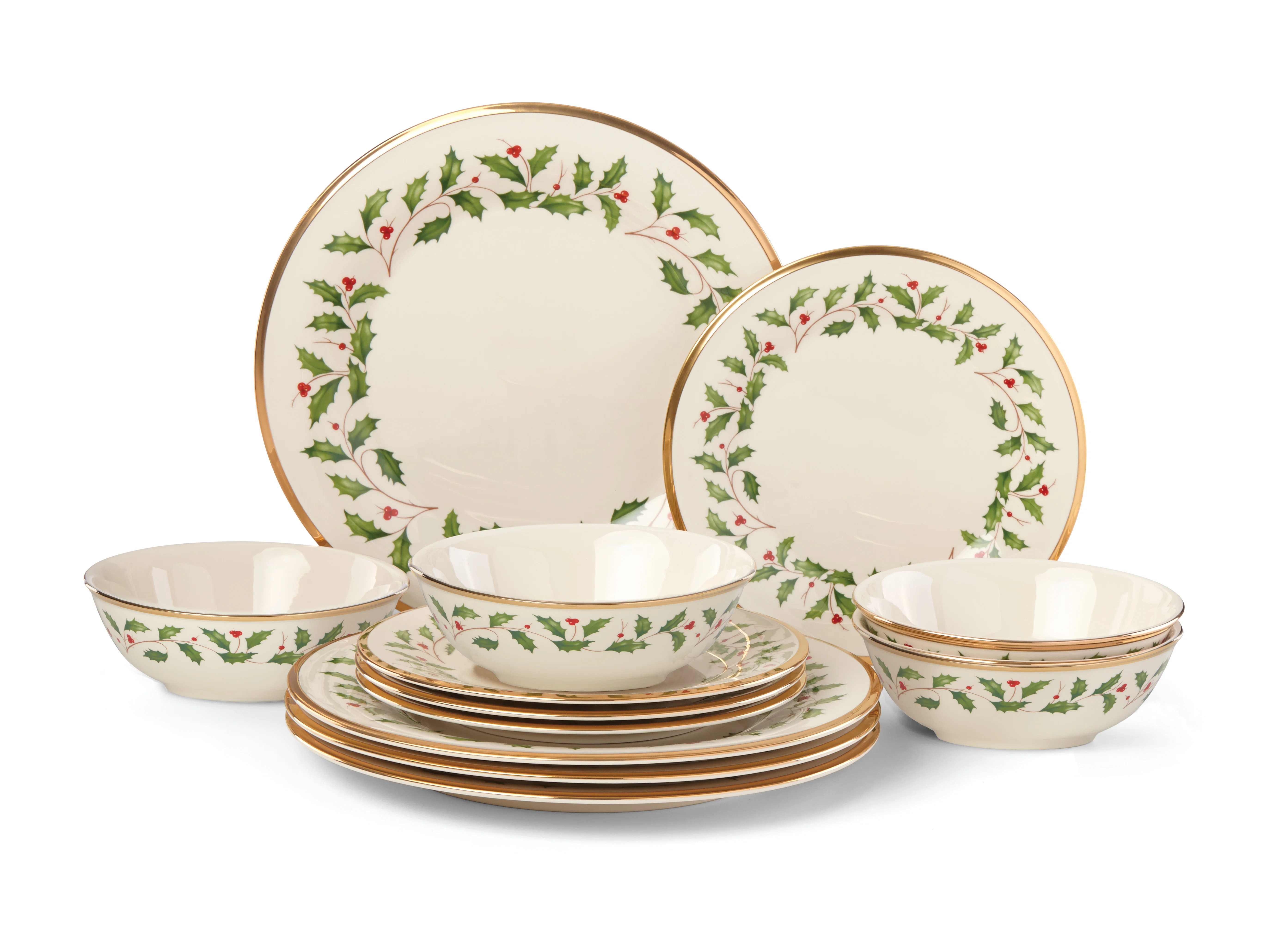 Holiday 12-Piece Plate & Bowl Set | Wayfair North America