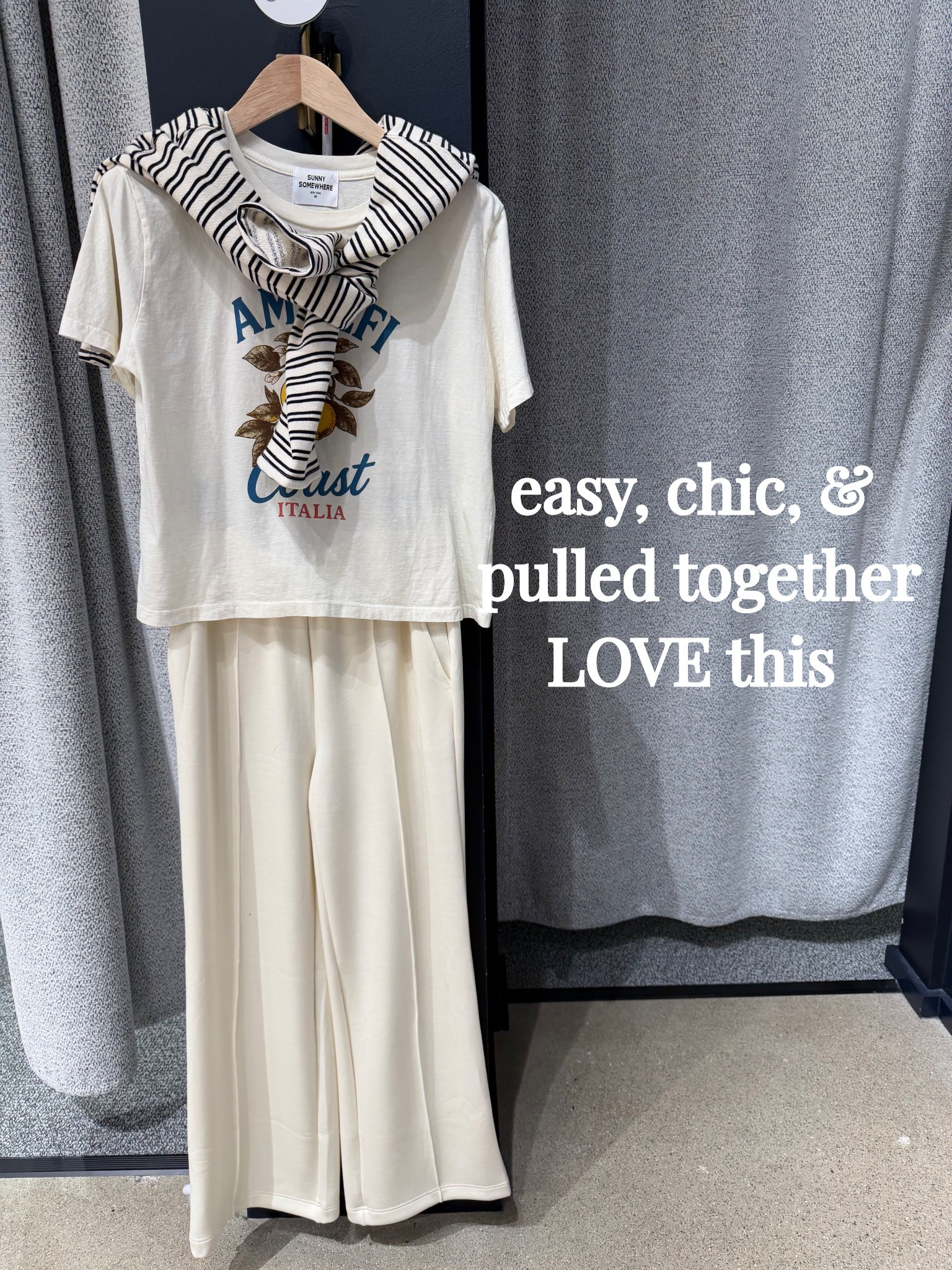 Super cute outfit for spring or for travel! These pants are so comfy and do not wrinkle! Easy to dress up or dress down!

#LTKOver40 #LTKTravel