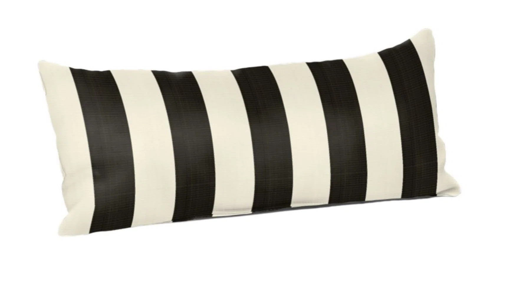 Thomasville At Home Casual Cushion Stripe Sunbrella\u00ae Fabric 1-Piece Indoor/Outdoor Lumbar Pi... | Wayfair North America