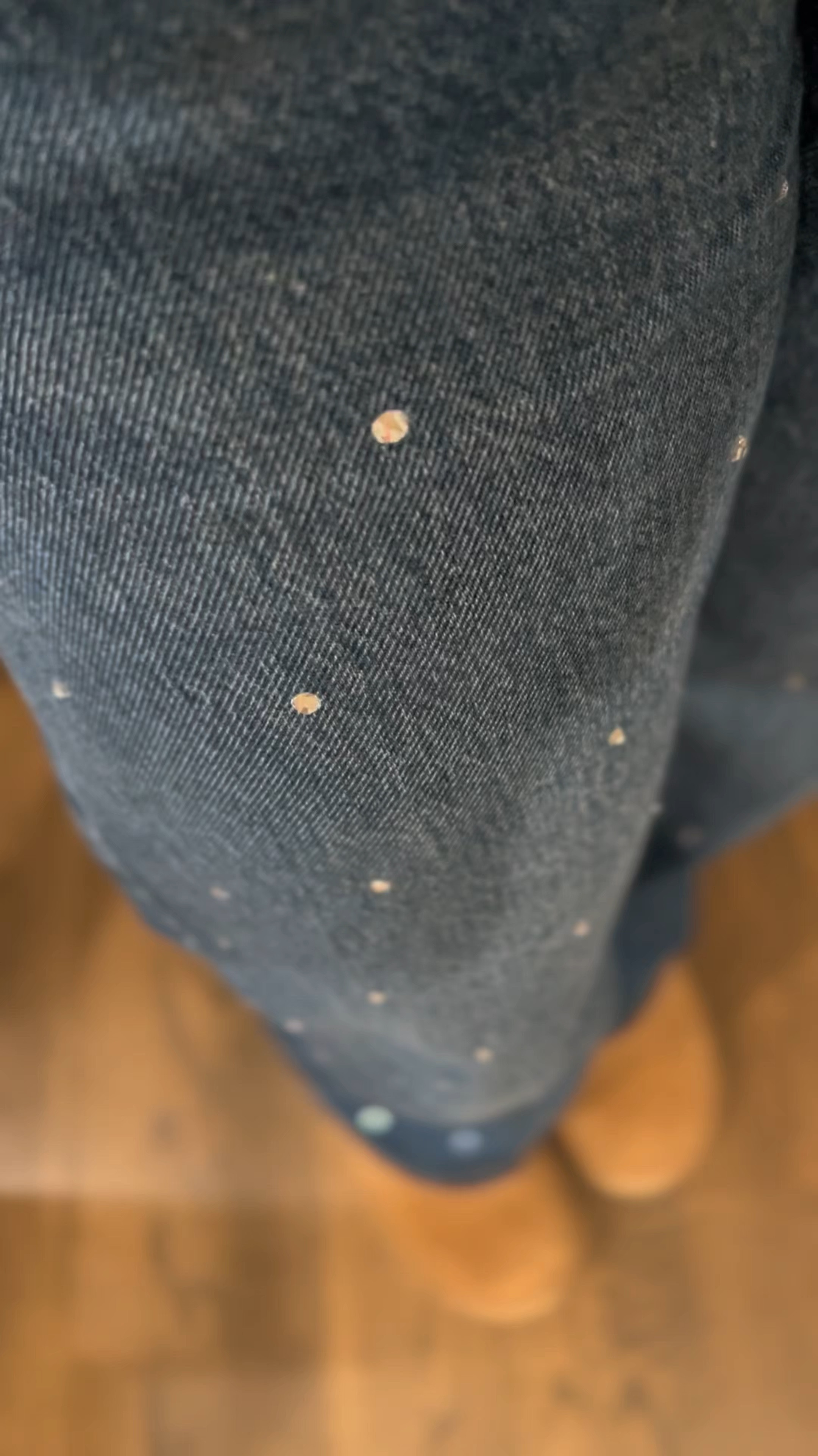 Embellished wide leg jeans paired with platform uggs. Jeans fit tts, wearing 4 petite. Sweater fits tts and is small petite. Uggs fit tts. 
Holiday outfit, festive fashion, embellished jeans, mini platform uggs, wide leg jeans, petite outfit 

#LTKSaleAlert #LTKHoliday #LTKWatchNow