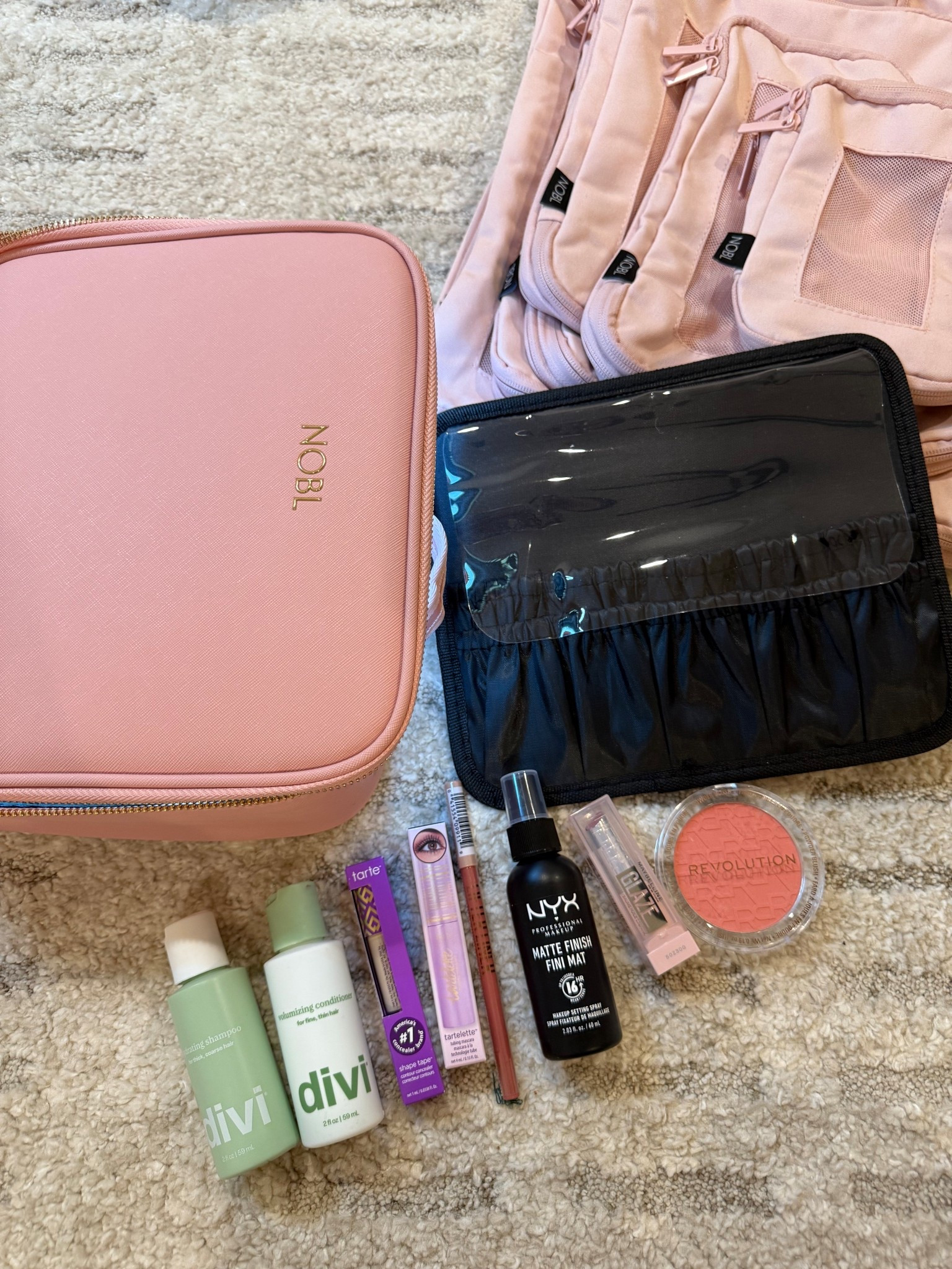 Restock on some travel favs! This makeup bag on NOBL is also $200 off right now! 💕😍 #LTKtravelsize #LTKtravel #LTKbeauty #LTKhair

#LTKTravel #LTKHome #LTKBeauty