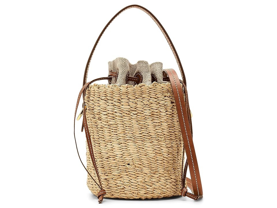 Madewell Mini Straw Basket Bag Cross Body Women's Handbags Natural, Raffia/Straw | Zappos
