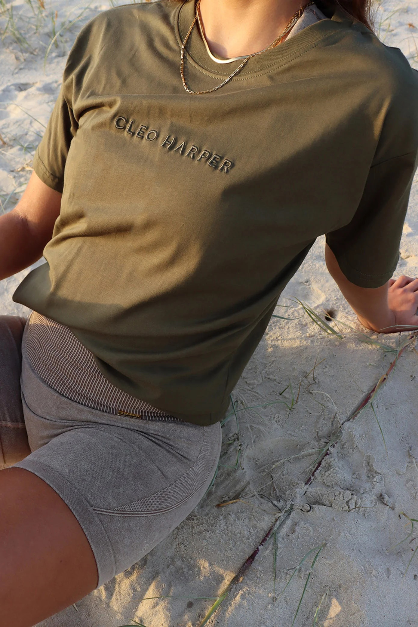 Fade Tee - Kale | Cleo Harper (US)