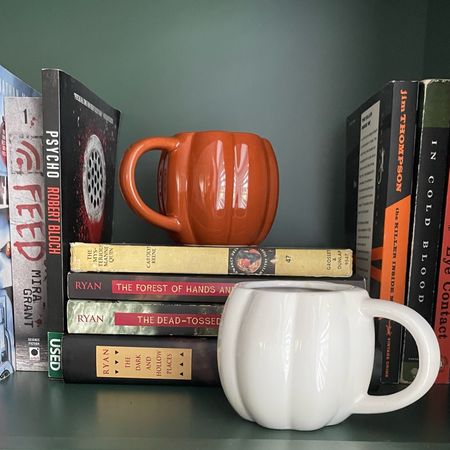 Fall pumpkin shaped mugs  

#LTKunder50 

#LTKHalloween #LTKSeasonal #LTKhome