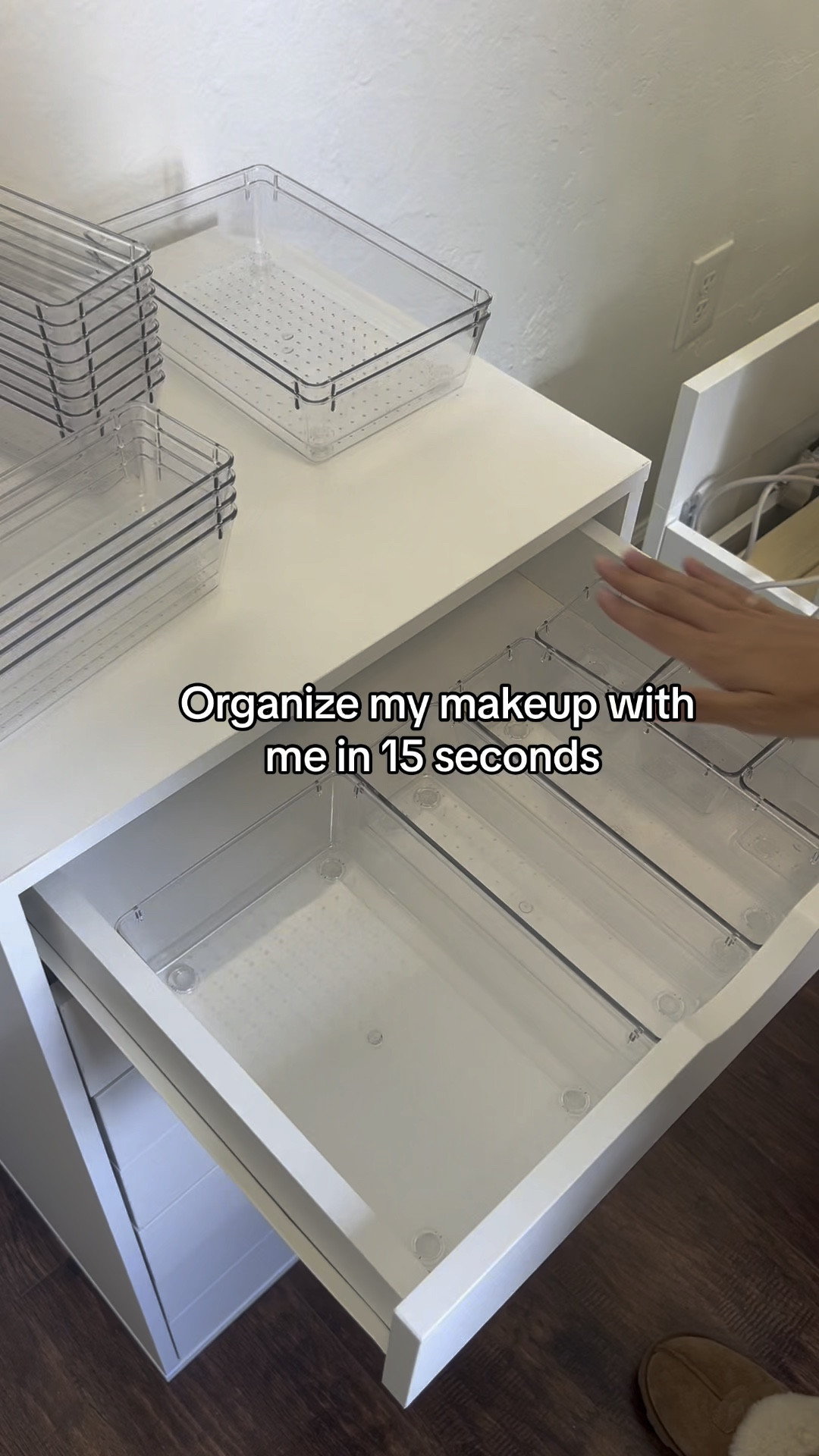 Make up organization! Cubes and cart linked 

#LTKVideo #LTKBeauty #LTKU