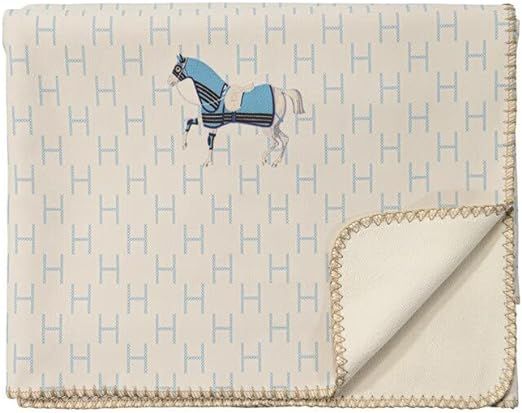 24x71'' Throw Blanket Shawl - Luxury Blue Horse Soft Thickened Sheep Cashmere Blanket for Living ... | Amazon (US)