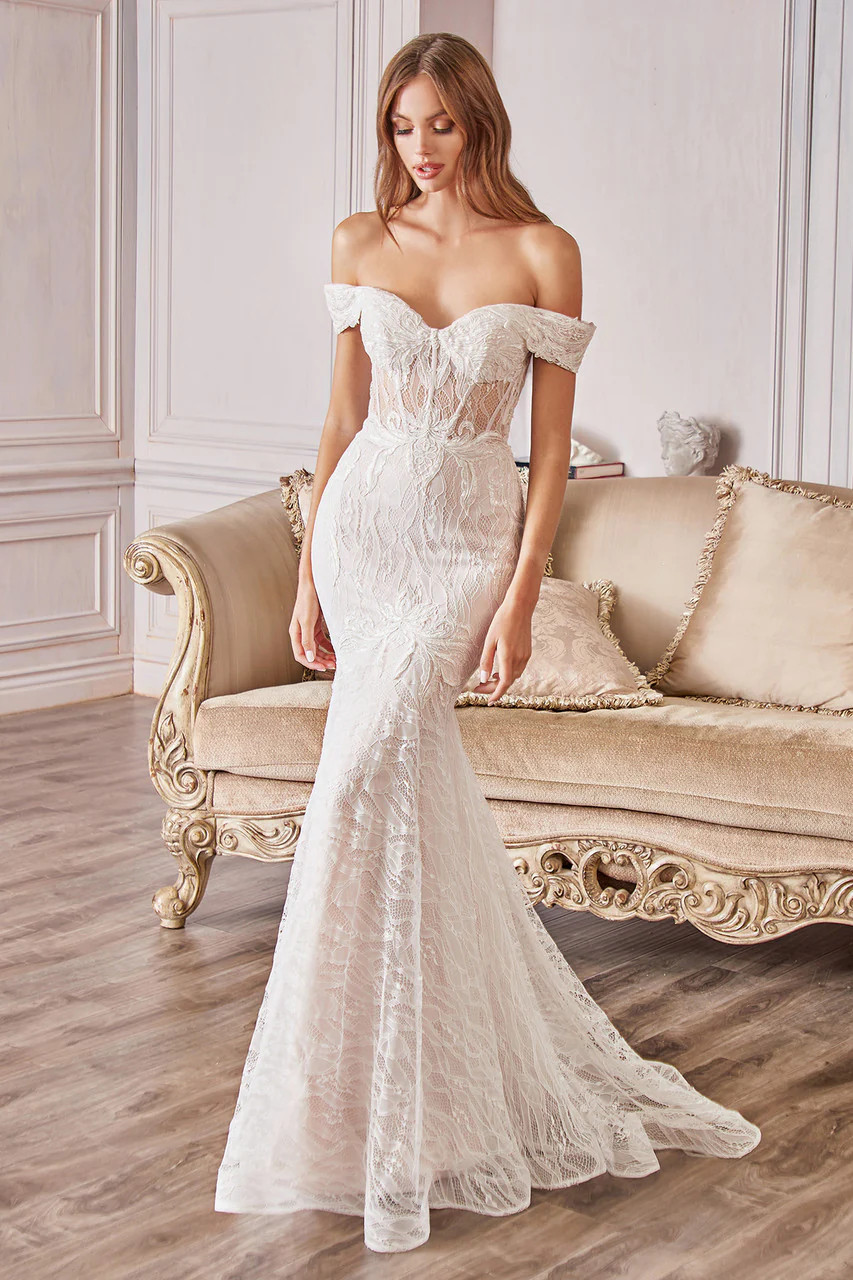 A0666W JOLIE LACE BRIDAL GOWN - Andrea & Leo | Lady Black Tie