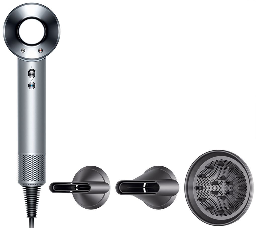 Dyson Supersonic Hair Dryer with Nonslip Mat & 3 Attachments | QVC
