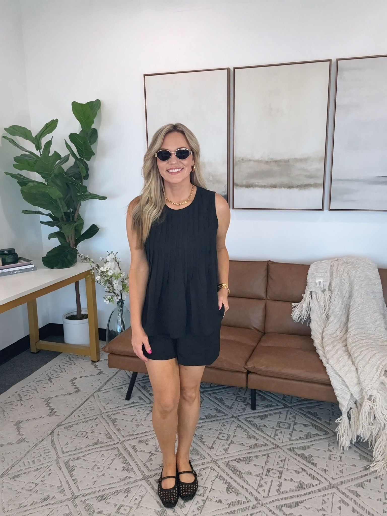 This black set is the ultimate easy outfit for spring and summer. It is lightweight, comfortable, and looks instantly put together with minimal effort. I love how versatile it is, you can dress it up or keep it casual for everyday wear.

black matching set, spring outfit women, amazon fashion finds, casual chic outfit, summer outfit ideas, two piece set women, effortless style outfit, everyday outfit inspo, comfortable cute outfit, amazon outfit ideas, audriedollins

#LTKOver40 #LTKootd #LTKSeasonal