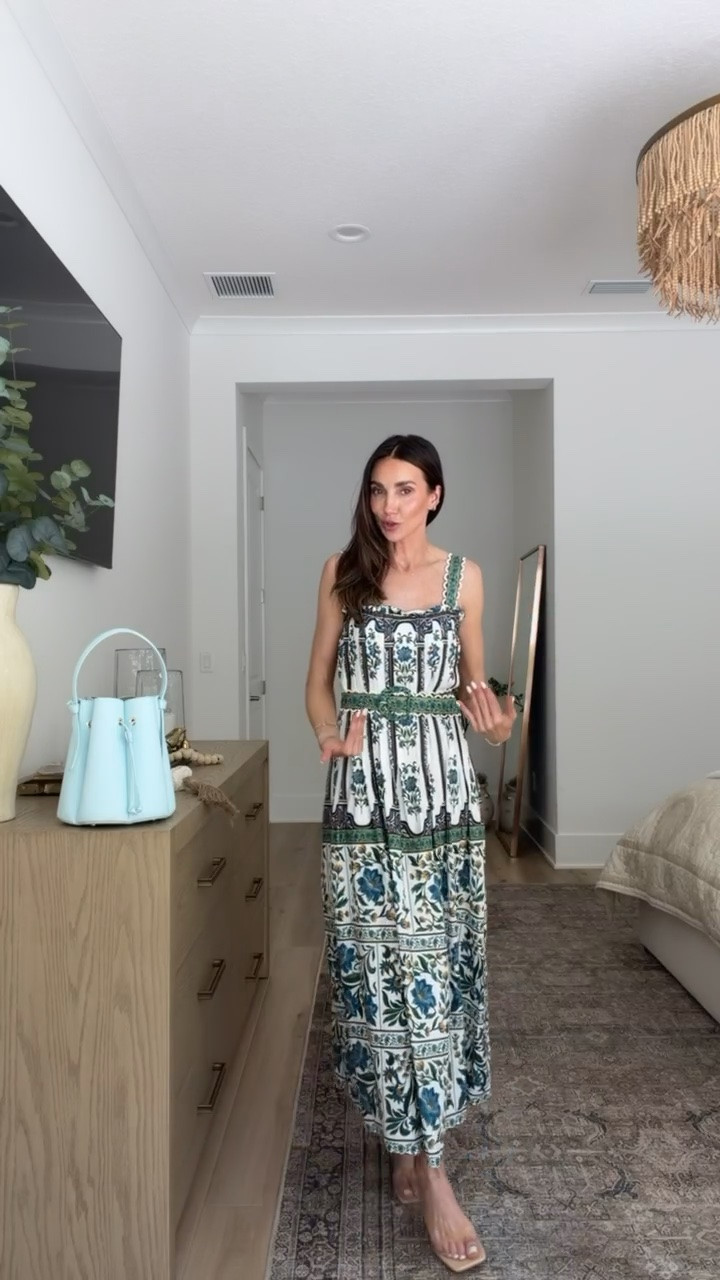 Anthropologie 20% Off a Regular-Price Purchase $100+ code ANNAB20. I'm wearing size XS, fit tts.

Farm Rio sale, graduation dress, maxi dress, feminine style, Sunday brunch, special occasion dress, annabrstyle

#LTKSaleAlert #LTKOver40 #LTKMothersDay