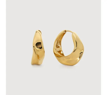 Nomade Medium Hoops | Monica Vinader (Global)