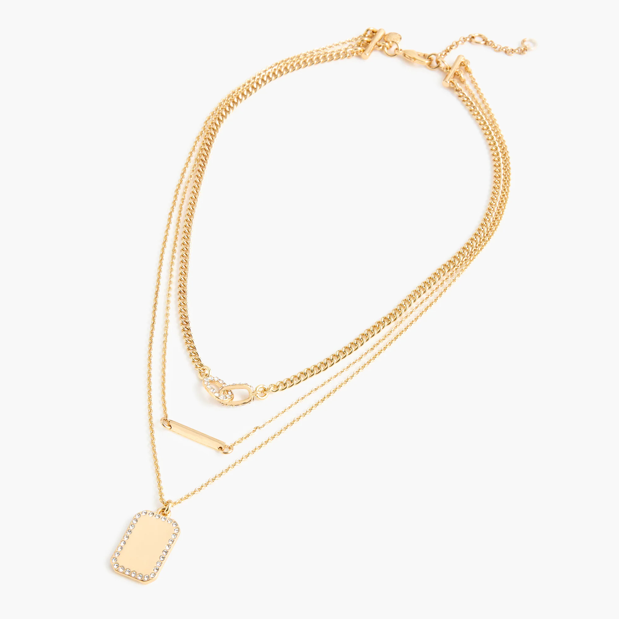 Layering charm necklace | J.Crew Factory