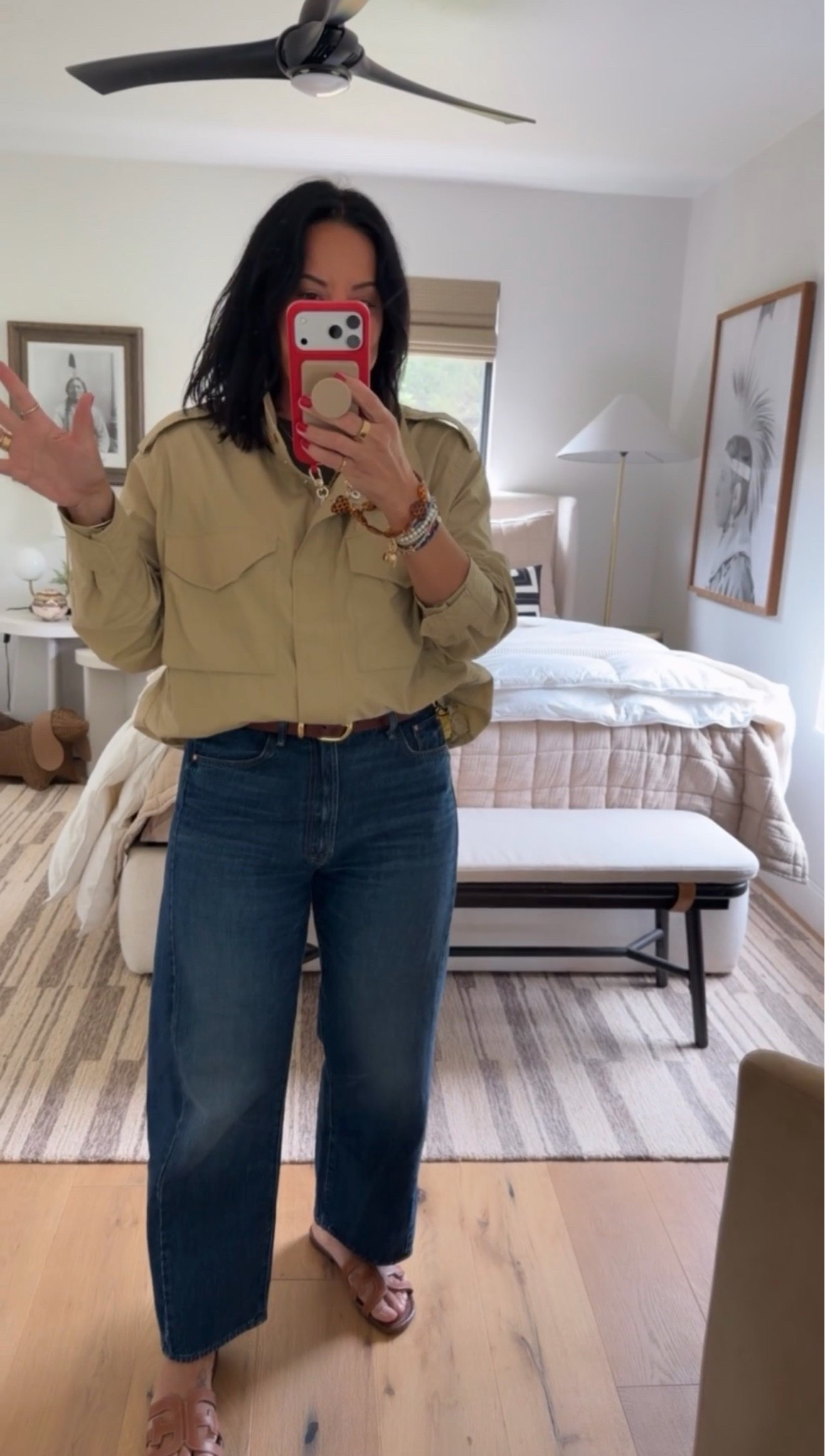T-shirt size medium (a large would have been a cute fit also), jacket size medium (it’s oversized), jeans size 30 (I’m a curvy size 8), shoes fit tts (I wear a 9.5/10 and did a 10 in them).

#LTKSaleAlert #LTKxMadewell #LTKMidsize