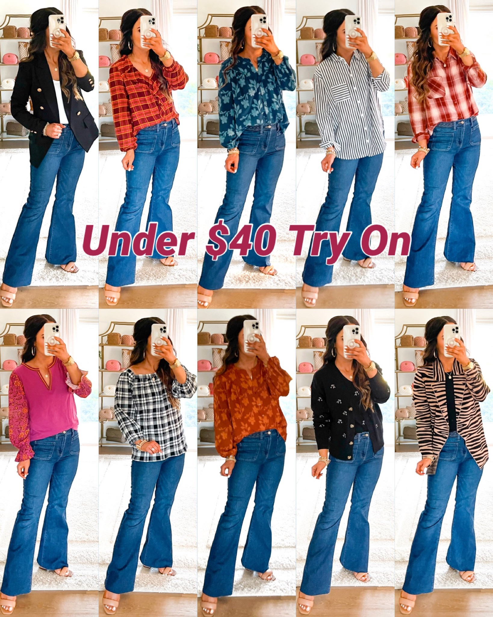 #ad Hooray for fabulous new fall @walmart tops, blazers and more that are all under $40! Many of these super cute fall styles come in additional prints and colors too. Size small shown in all styles. Head to our new @walmartfashion reel for a try on of all these new chic fall outfits that are super affordable! 🛍️

#walmartpartner #walmart #walmartfashion

#LTKfindsunder50 #LTKstyletip