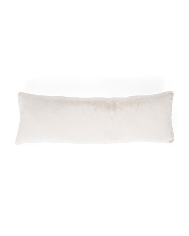 20x55 Faux Fur Body Pillow | Polyester | Marshalls