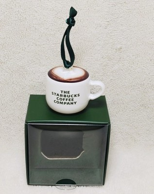 NIB Just Released 2025 Starbucks  Holiday Espresso Cup Christmas Ornament | eBay US