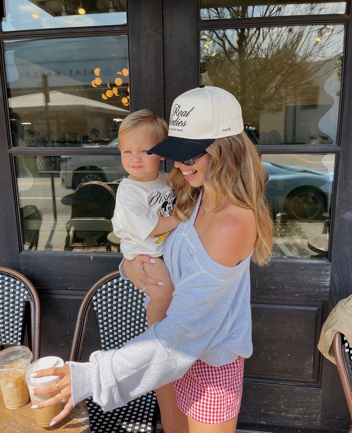 coffee date 🫶🏻✨ love this v neck sweatshirt 

#LTKSeasonal #LTKStyleTip #LTKFindsUnder50