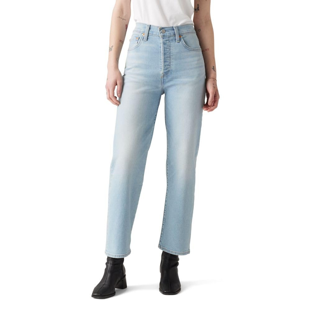 Levi's Women's Ribcage Straight Ankle Jeans | Amazon (US)