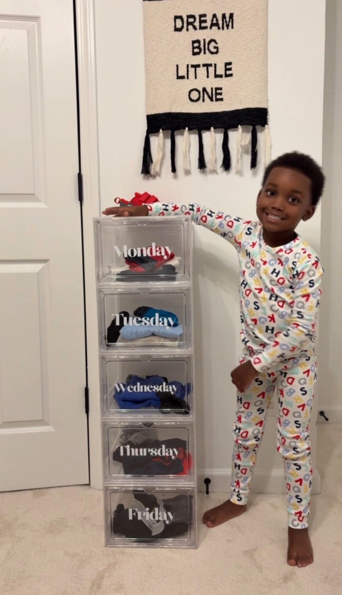 Back to school clothes organizer 

#LTKKids #LTKFamily #LTKHome