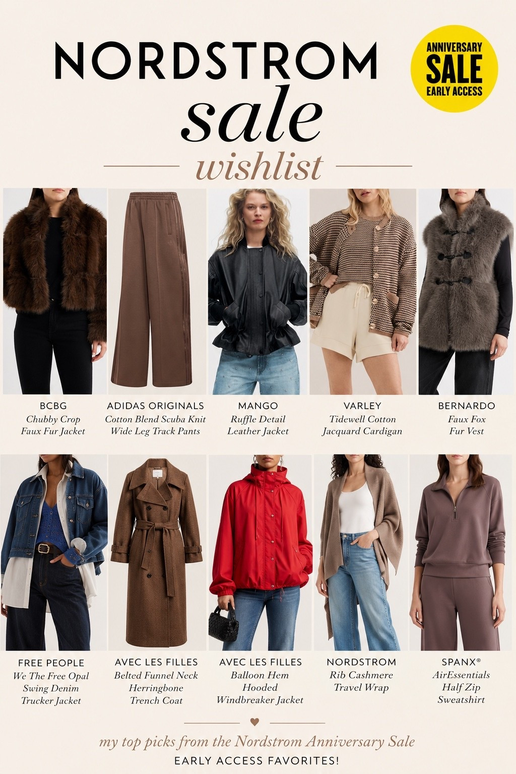 My top 10 picks from the Nordstrom anniversary sale but so many others in my wish list

#LTKSeasonal #LTKOver40 #LTKSaleAlert